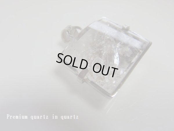 画像6: Premium　 quartz and garden in quartz  with rainbow　〜 original pendant  特価