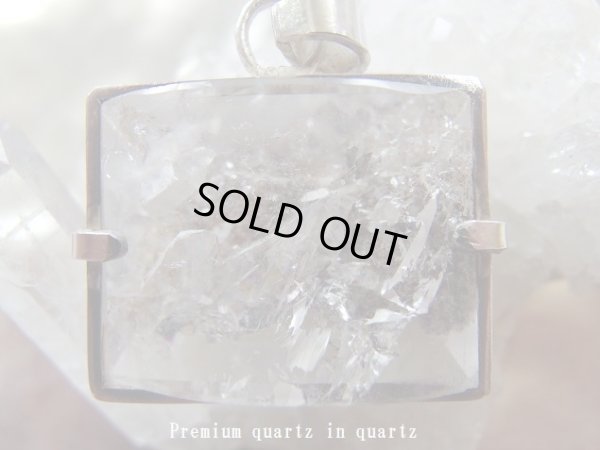 画像3: Premium　 quartz and garden in quartz  with rainbow　〜 original pendant  特価
