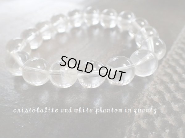 画像4: 希少　クリストバライトインクォーツ&ホワイトファントム入りの美水晶　超特価