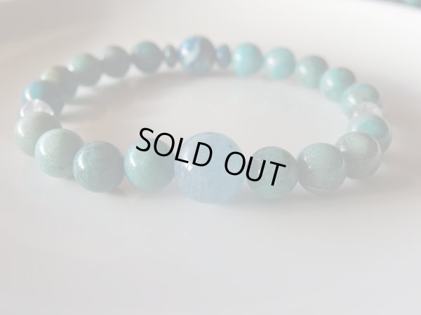 画像9: クォンタムクワトロシリカとアクアとクリソコラとラブラドのワイルド&ビューティー大地と繋がる天空ブレス