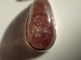 画像16: 　red goethite in quartz sv pendant　銀製スライド式　チェーン付