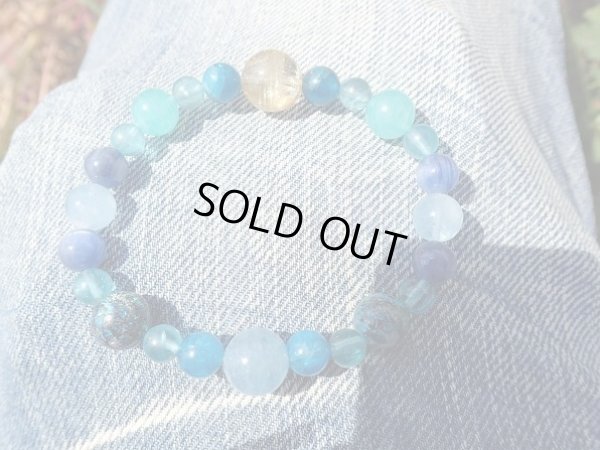 画像4: ｓｋｙ and sea　blue　  aura blend 〜earth 〜chakra 5.6   特価