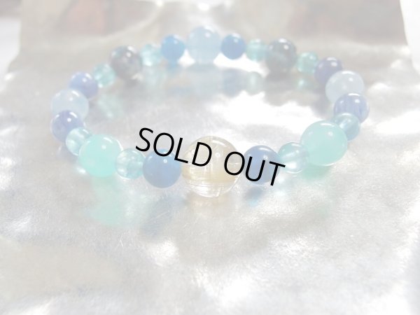 画像3: ｓｋｙ and sea　blue　  aura blend 〜earth 〜chakra 5.6   特価