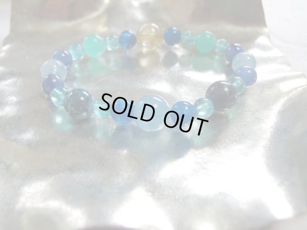 画像2: ｓｋｙ and sea　blue　  aura blend 〜earth 〜chakra 5.6   特価