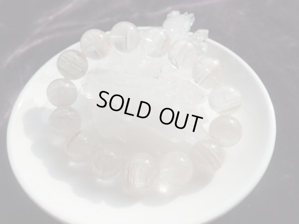 画像7: 特選　層状　水晶　１４~１５ミリ弱　（平均　１４．５ミリ玉）特価