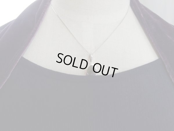 画像8: モルダの雫　スライド式銀製チェーン付　ペンダント型ネックレス　銀製　特価