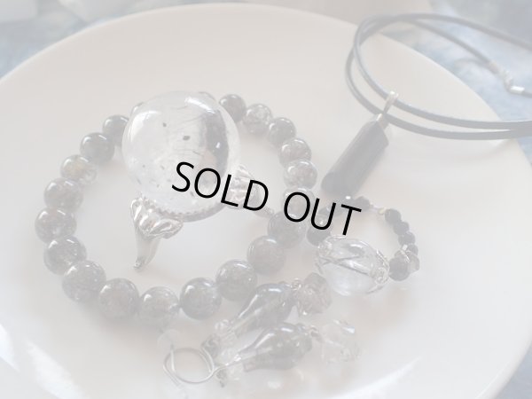 画像16: ブラックトルマリンインクォーツ　set  超特価　特価