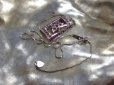 画像13: 銀製　　ルビーペンダントトップ　スライド式アジャスター付銀ネックレス付　特価