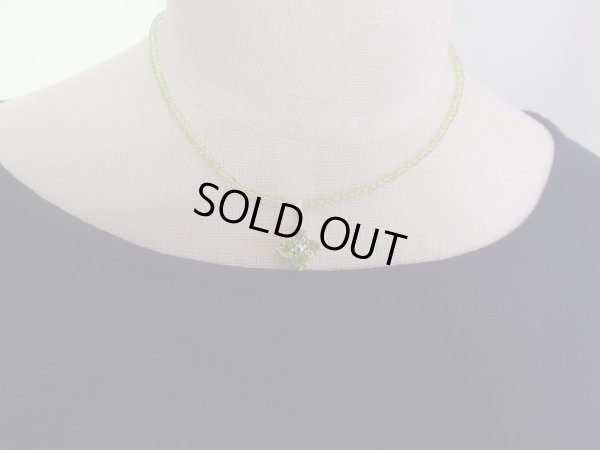 画像4: 明るく美しく　高い煌めきの　純ペリドットのペンダントネックレス　銀製　特価