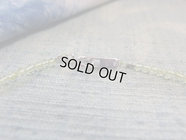 画像13: 明るく美しく　高い煌めきの　純ペリドットのペンダントネックレス　銀製　特価