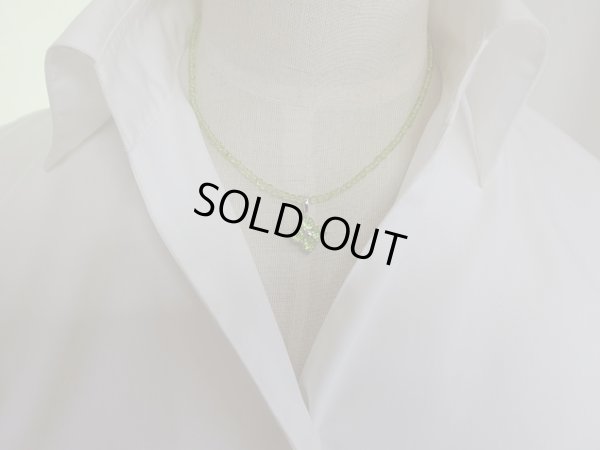 画像6: 明るく美しく　高い煌めきの　純ペリドットのペンダントネックレス　銀製　特価