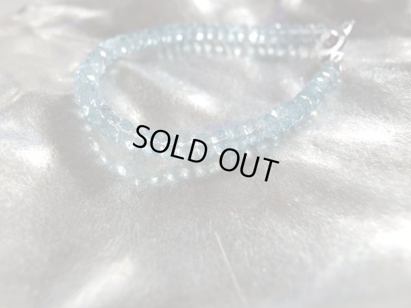 画像2: 高品質ブルートパーズ　贅沢連ブレスレット　