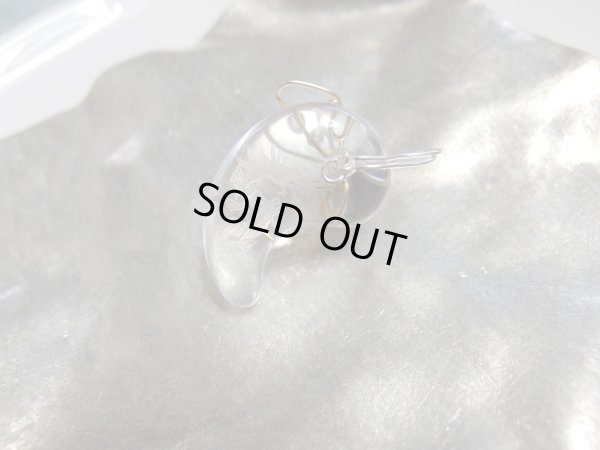 画像6: 龍彫水晶勾玉　オリジナルペンダントトップ　ブラックルチル　エンジェル　