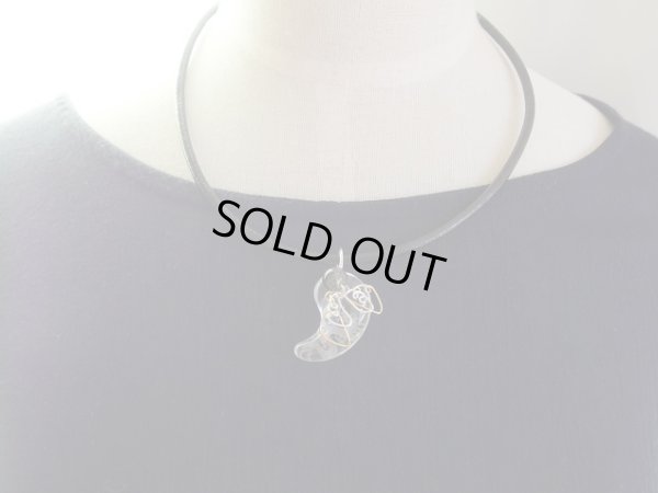 画像13: 龍彫水晶勾玉　オリジナルペンダントトップ　ブラックルチル　エンジェル　