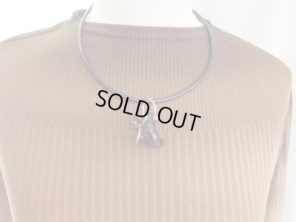 画像13: 天然モリオン勾玉　オリジナルペンダントトップ　ブラックルチルエンジェル　