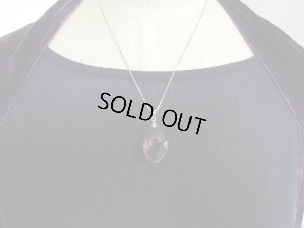 画像20: プルンとしたクリアパープルイエローと流星の様な微細クラックが美しいボリビア原産　天然アメトリンペンダントトップ