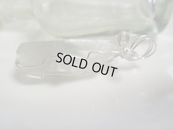 画像8: グリーンファントム天然結晶　アーティスティックワイヤ　ペンダントトップ　