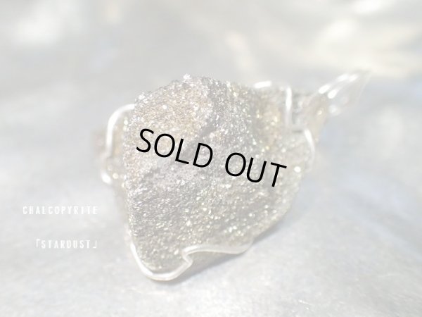 画像2: Chalcopyrite オリジナルワイヤペンダントトップ　「stardust」　II