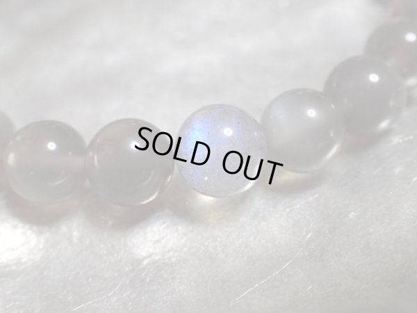 画像3: Ｐｒｅｍｉｕｍ　black grey moon stone with Labradorite 「ＭＩＤＮＩＧＨＴ　ＢＵＴＴＥＲＦＬＹ」