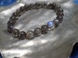 画像4: Ｐｒｅｍｉｕｍ　black grey moon stone with Labradorite 「ＭＩＤＮＩＧＨＴ　ＢＵＴＴＥＲＦＬＹ」