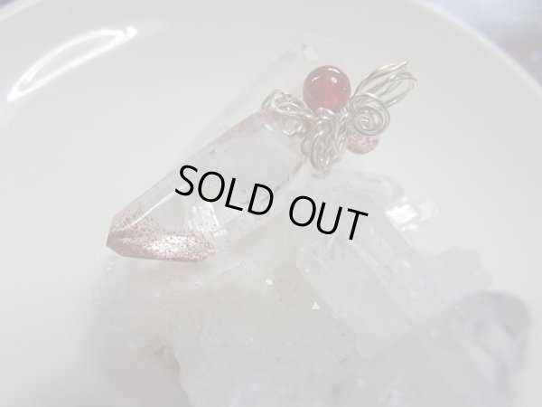 画像7: tough wire   ファイヤクォーツのスペシャルペンダントトップ　特価