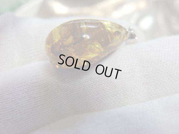 画像11: Premium  裏焼き　ブラックアンバー　III　2連ブラックスピネルネックレス仕様　特価