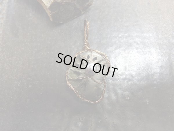 画像12: ギベオンとアンモナイトパイライト(ブラックルチル＆パイライト）　宇宙と海底　超守護金運特別ネックレス　特価