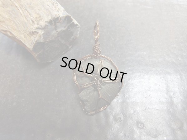 画像14: ギベオンとアンモナイトパイライト(ブラックルチル＆パイライト）　宇宙と海底　超守護金運特別ネックレス　特価