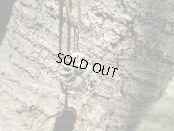 画像18: ギベオンとアンモナイトパイライト(ブラックルチル＆パイライト）　宇宙と海底　超守護金運特別ネックレス　特価