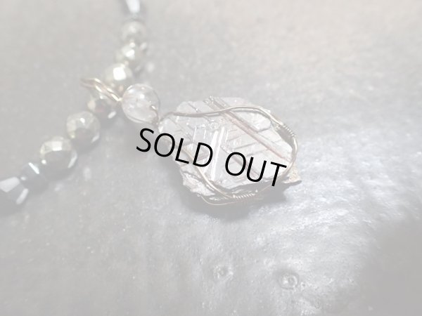 画像2: ルチルオンヘマタイト＆プラチナルチルオリジナルトップ　超守護ネックレス　特価