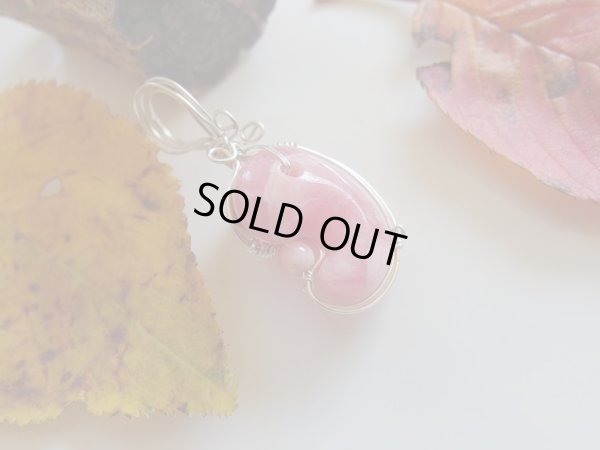 画像14: インカローズ勾玉＆珊瑚のスペシャルネックレス　特価　