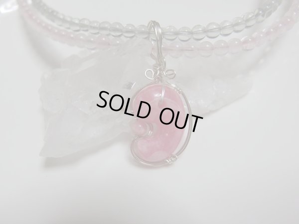 画像6: インカローズ勾玉＆珊瑚のスペシャルネックレス　特価　