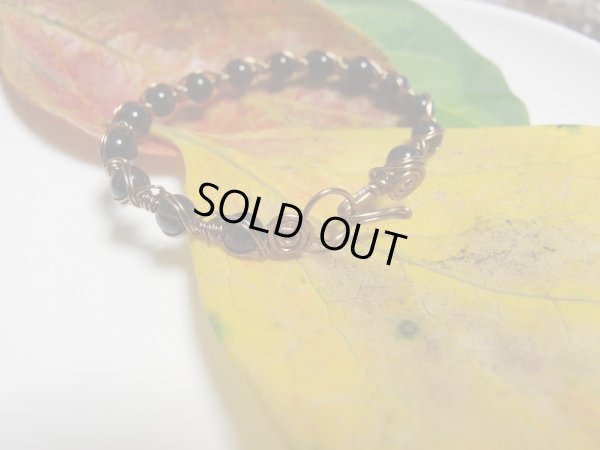 画像7: METAL ＆　STONE　　〜モリオン　ブラウンゴールド巻き〜　特価