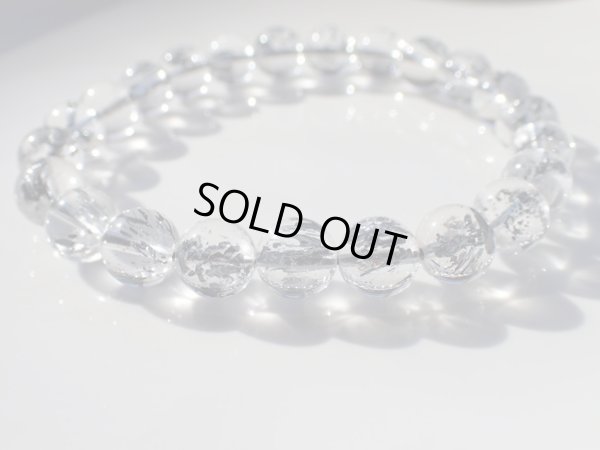 画像18: 超高品質　スティブナイトインクォーツ8〜8.5ミリブレスレット