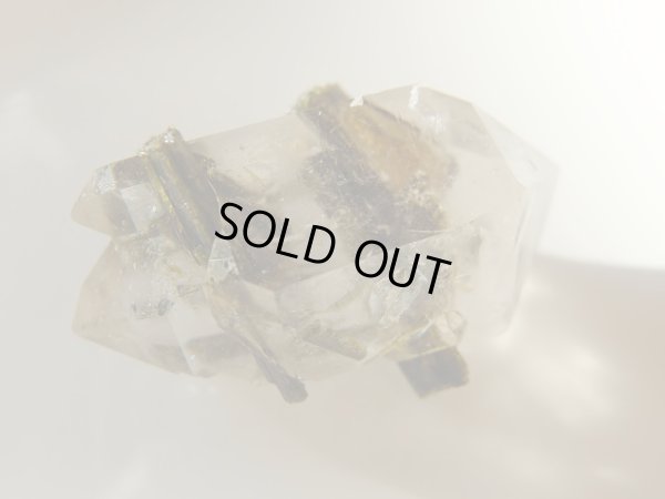 画像2: 　高品質エピドートインクォーツ　天然両剣結晶