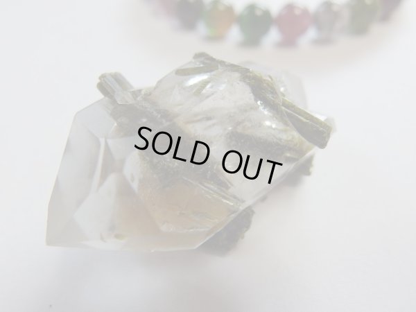 画像14: 　高品質エピドートインクォーツ　天然両剣結晶