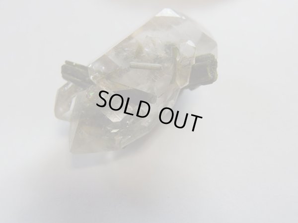 画像13: 　高品質エピドートインクォーツ　天然両剣結晶