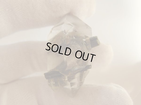 画像5: 　高品質エピドートインクォーツ　天然両剣結晶