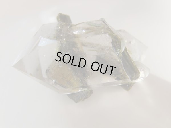 画像4: 　高品質エピドートインクォーツ　天然両剣結晶