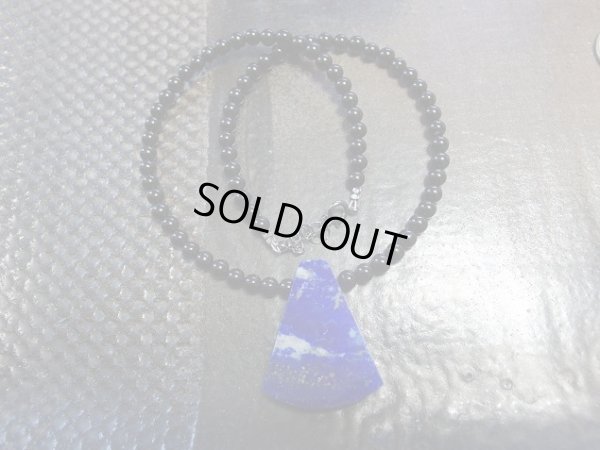 画像6: 高品質ラピスと高品質ブラックトルマリン　青と黒　ピアスセット