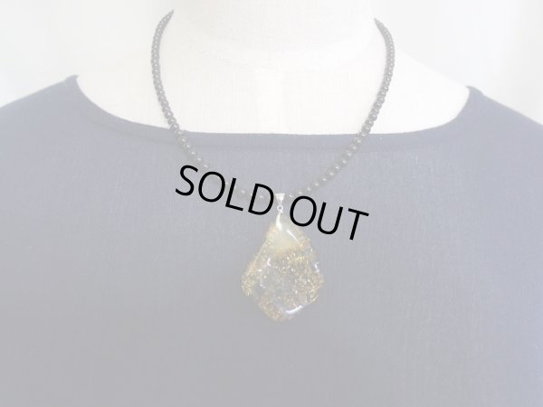 画像12: Premium ブラックアンバー＆ブラックトルマリンの美しいネックレス　