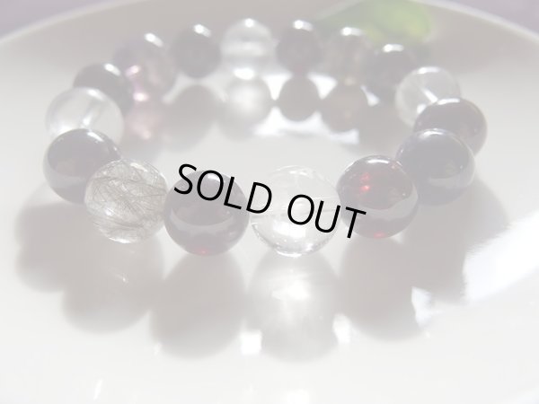 画像14: スターガーネット　SP四神獣　杉石　SVルチル　ブラックゲーサイト　アメジストエレスチャル玉の編