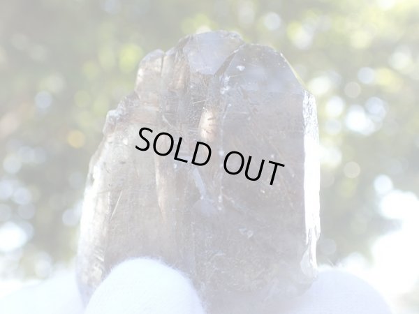 画像7: 特選　天然煙水晶カテドラル　ルチル入りと天然カラースモーキークォーツブレスレット　セット