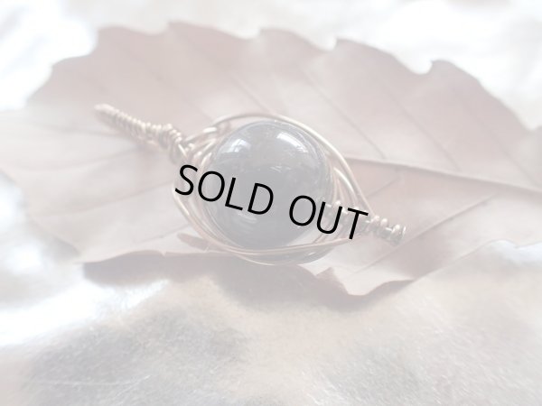 画像19: 高品質　Ｐｒｅｍｉｕｍブラックラブラドライトとブラックスピネルの大人の２連ネックレスNIGHT　SKYとMetal and stone モリオンオリジナルトップ　特価　