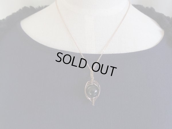 画像16: 高品質　Ｐｒｅｍｉｕｍブラックラブラドライトとブラックスピネルの大人の２連ネックレスNIGHT　SKYとMetal and stone モリオンオリジナルトップ　特価　