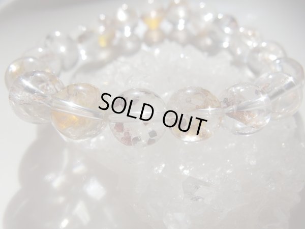 画像8: Premium　マーカサイト＆リモナイトインクォーツ　ブレス＆ピアススペシャルセット