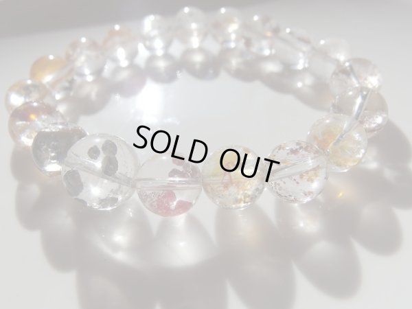 画像9: Premium　マーカサイト＆リモナイトインクォーツ　ブレス＆ピアススペシャルセット