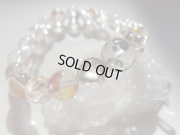 画像5: Premium　マーカサイト＆リモナイトインクォーツ　ブレス＆ピアススペシャルセット