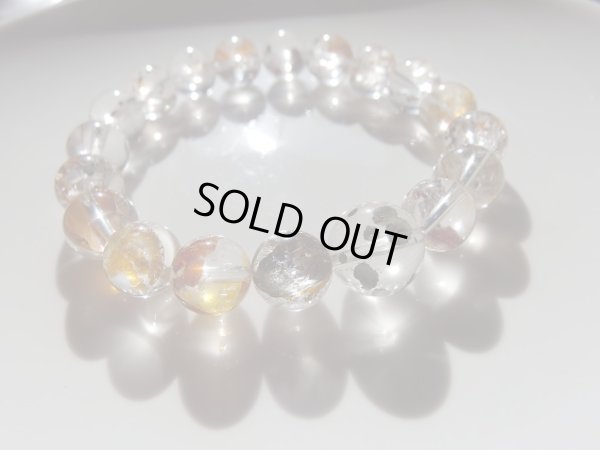 画像12: Premium　マーカサイト＆リモナイトインクォーツ　ブレス＆ピアススペシャルセット