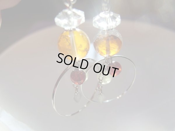 画像20: Premium　マーカサイト＆リモナイトインクォーツ　ブレス＆ピアススペシャルセット